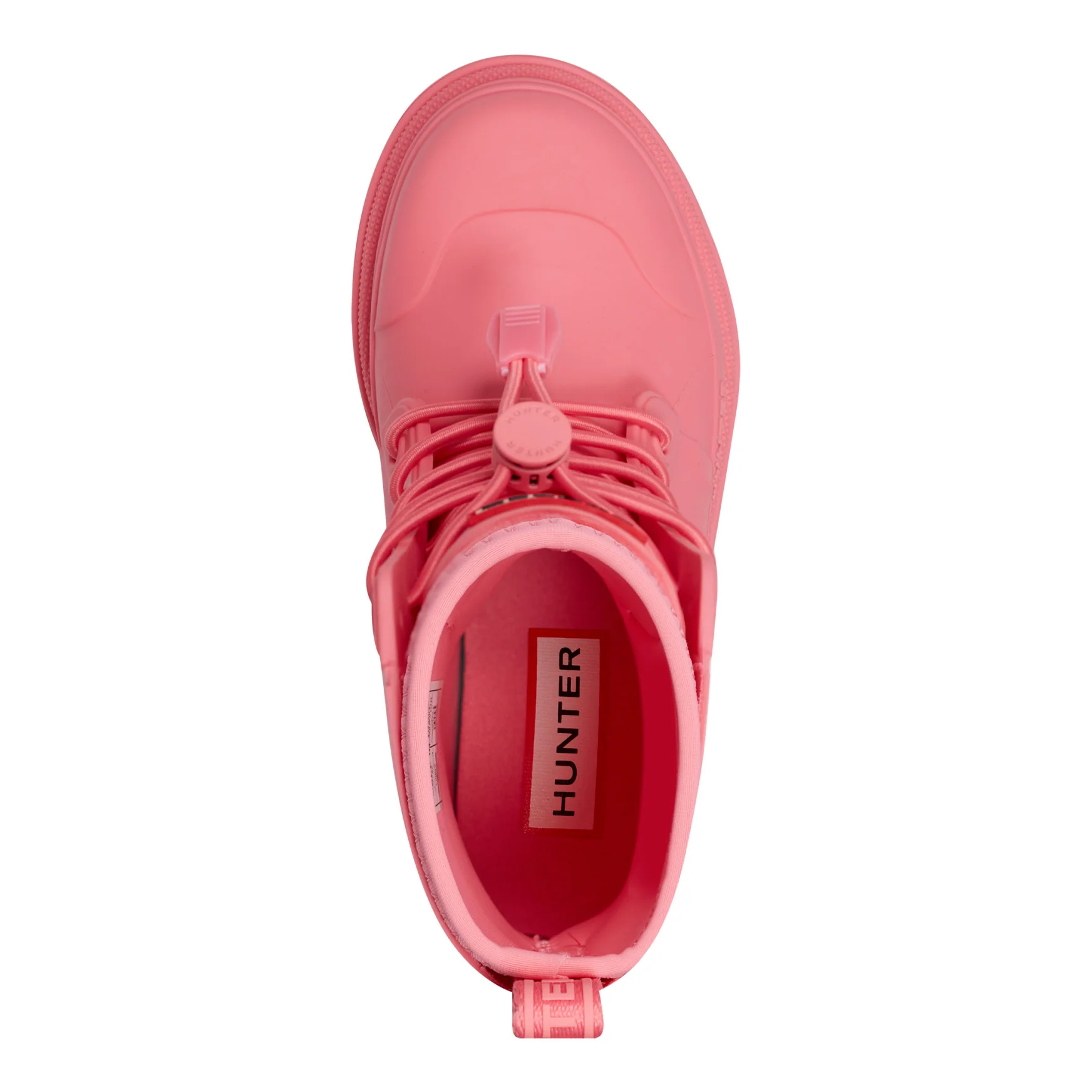 Little Kids Stamp Lace-Up Waterproof Ankle Boots