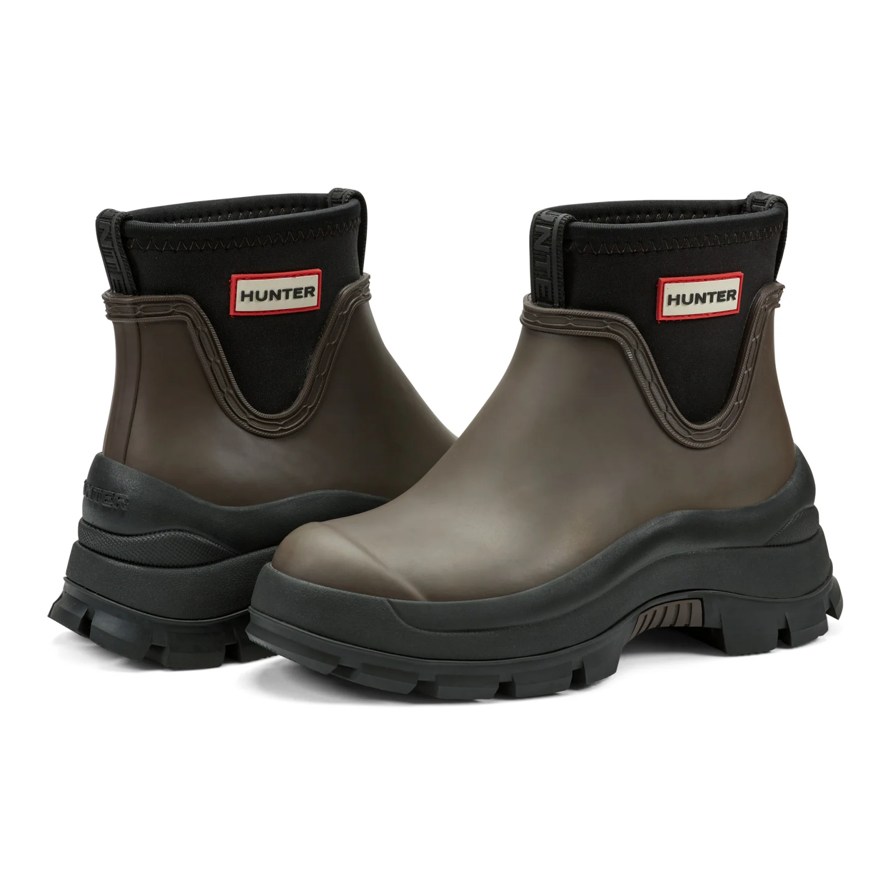 Women's Eloise Lug Sole Waterproof Neoprene Rain Booties