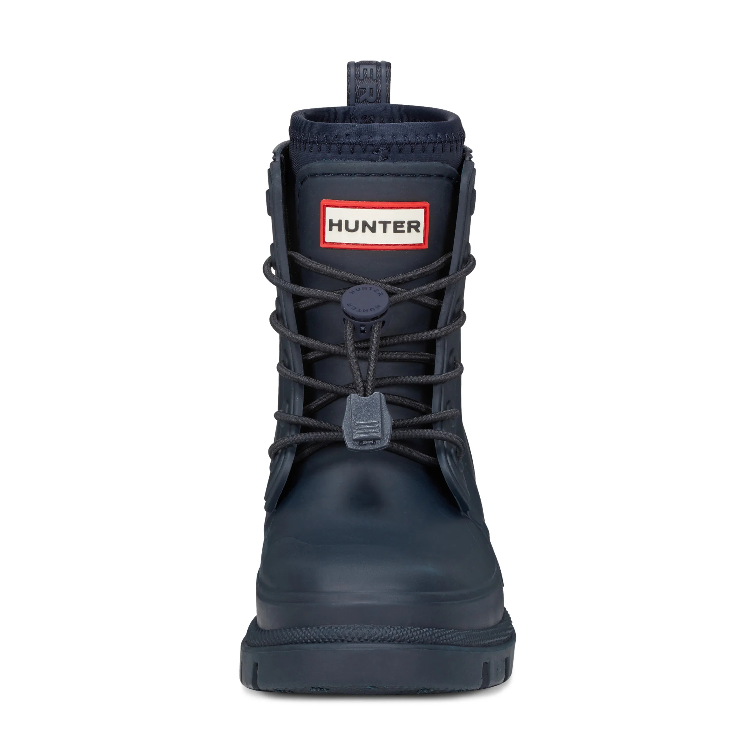 Little Kids Stamp Lace-Up Waterproof Ankle Boots