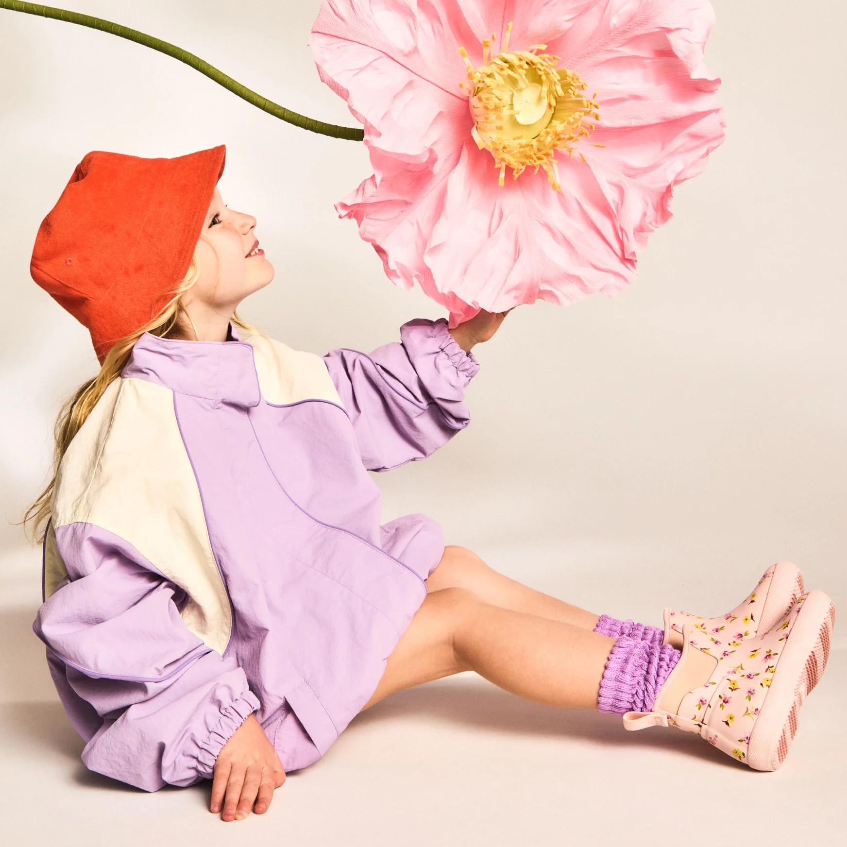 Little Kids Finley Pull On Waterproof Rain Boots