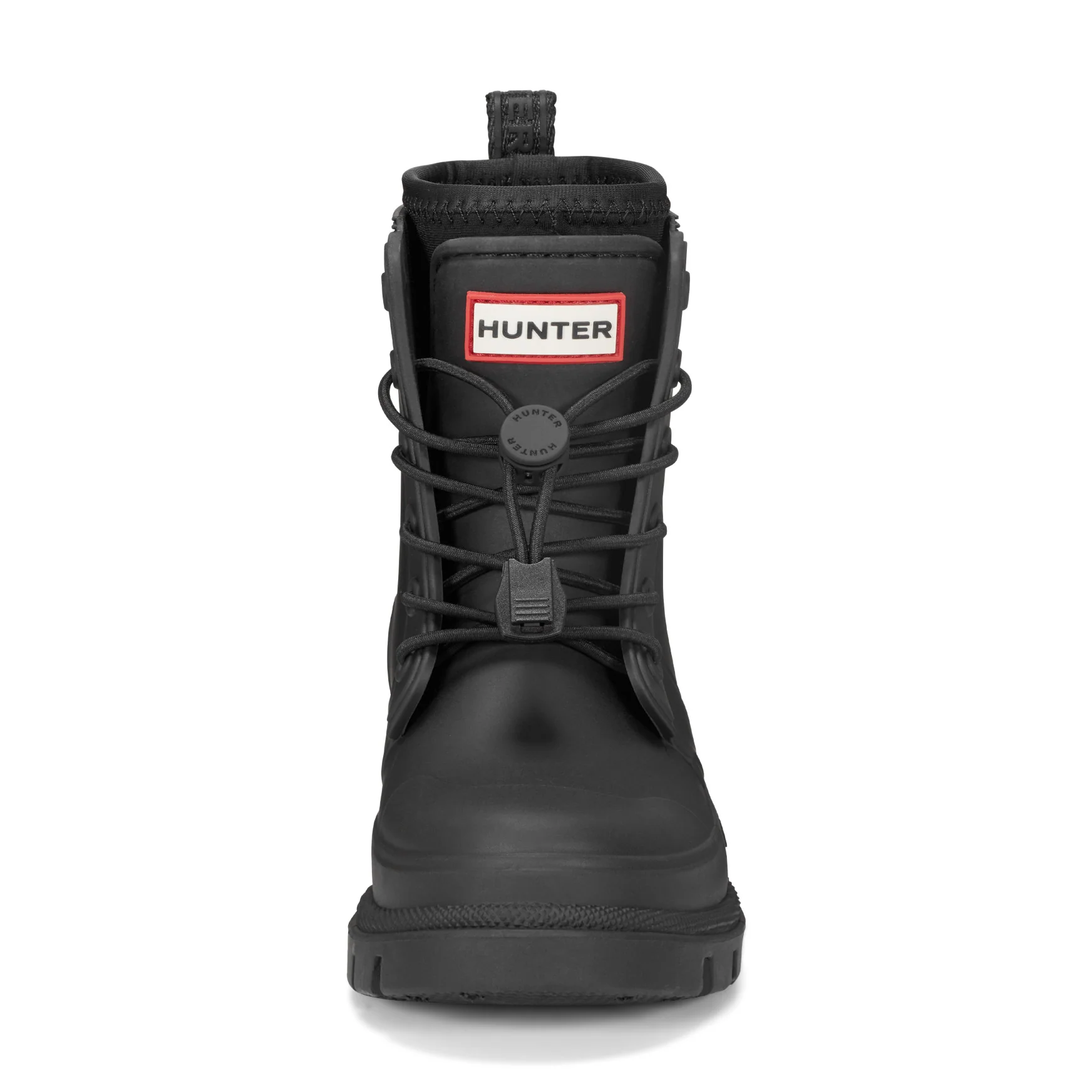 Little Kids Stamp Lace-Up Waterproof Ankle Boots
