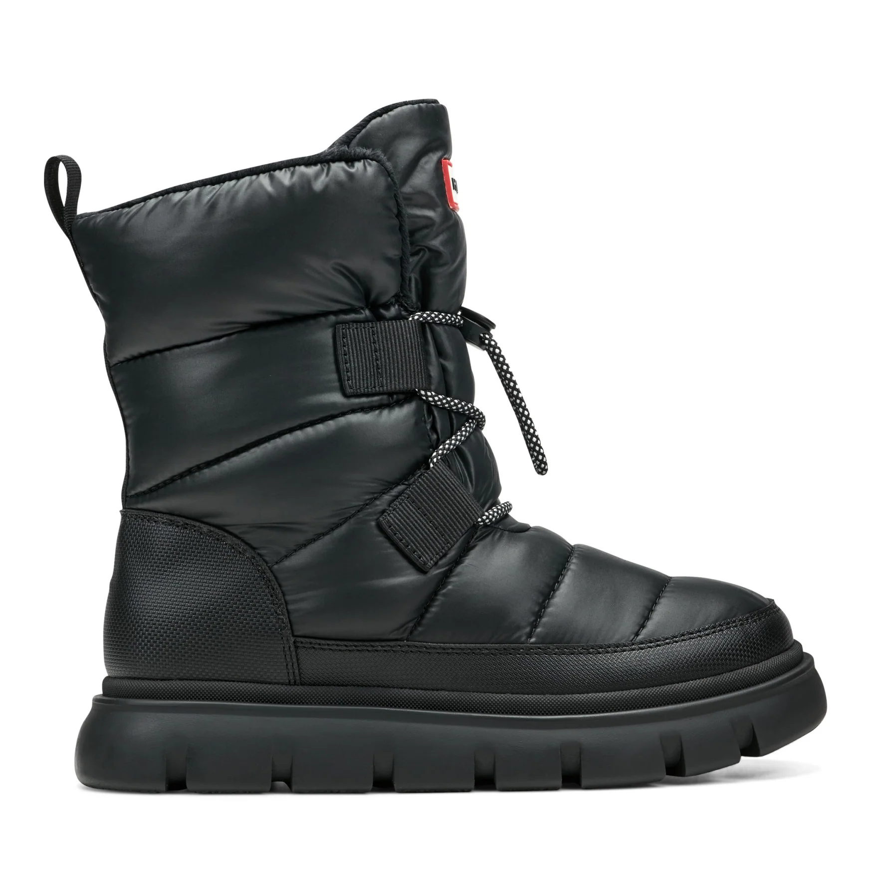 Women's Moon Lug Sole Insulated Waterproof Snow Booties